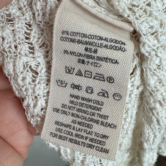 Free People In My Element Kimono Cardigan Sweater Size XL - Picture 7 of 8